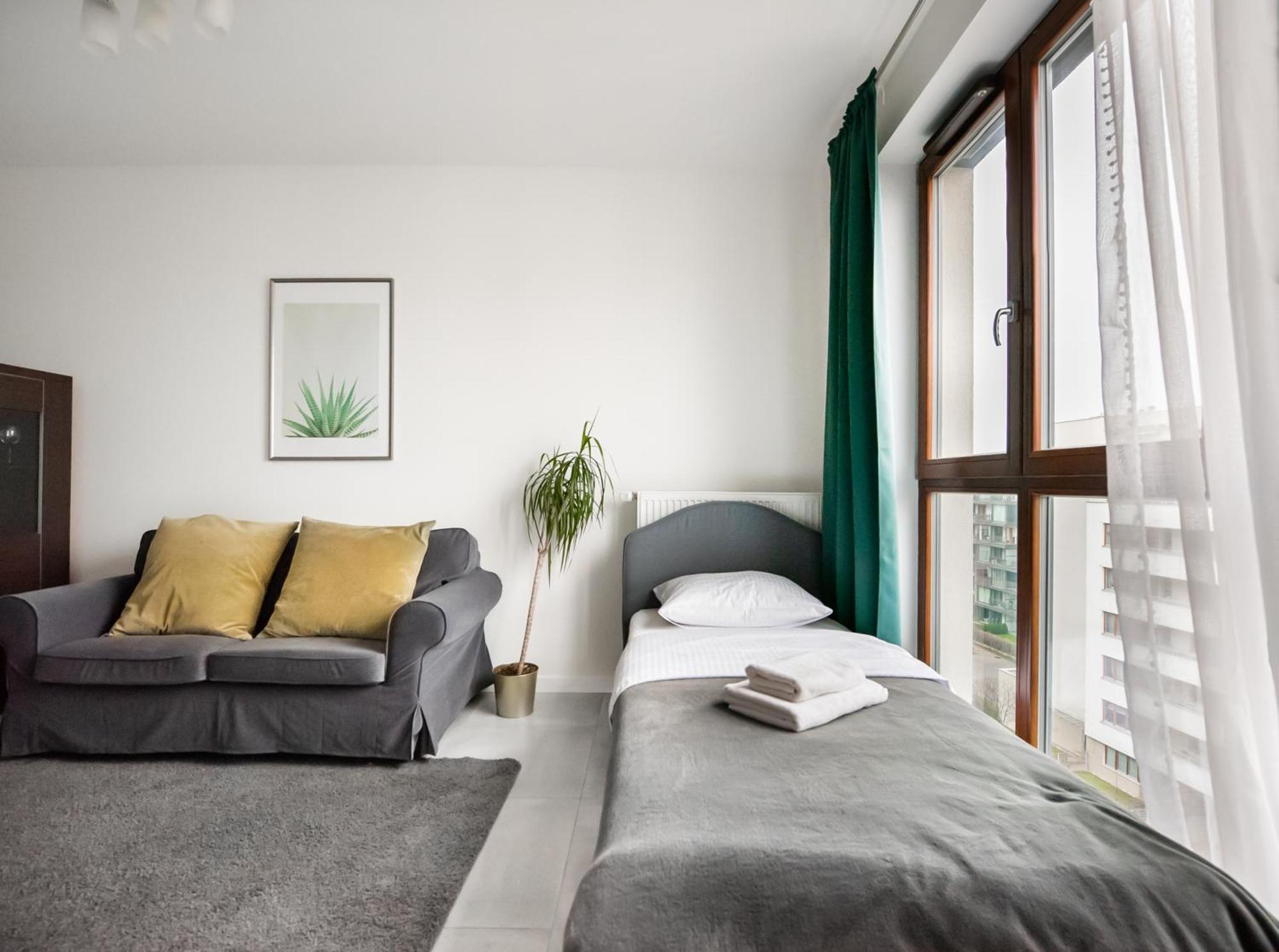 Business Mokotow Park 111 Apartment Warschau Buitenkant foto
